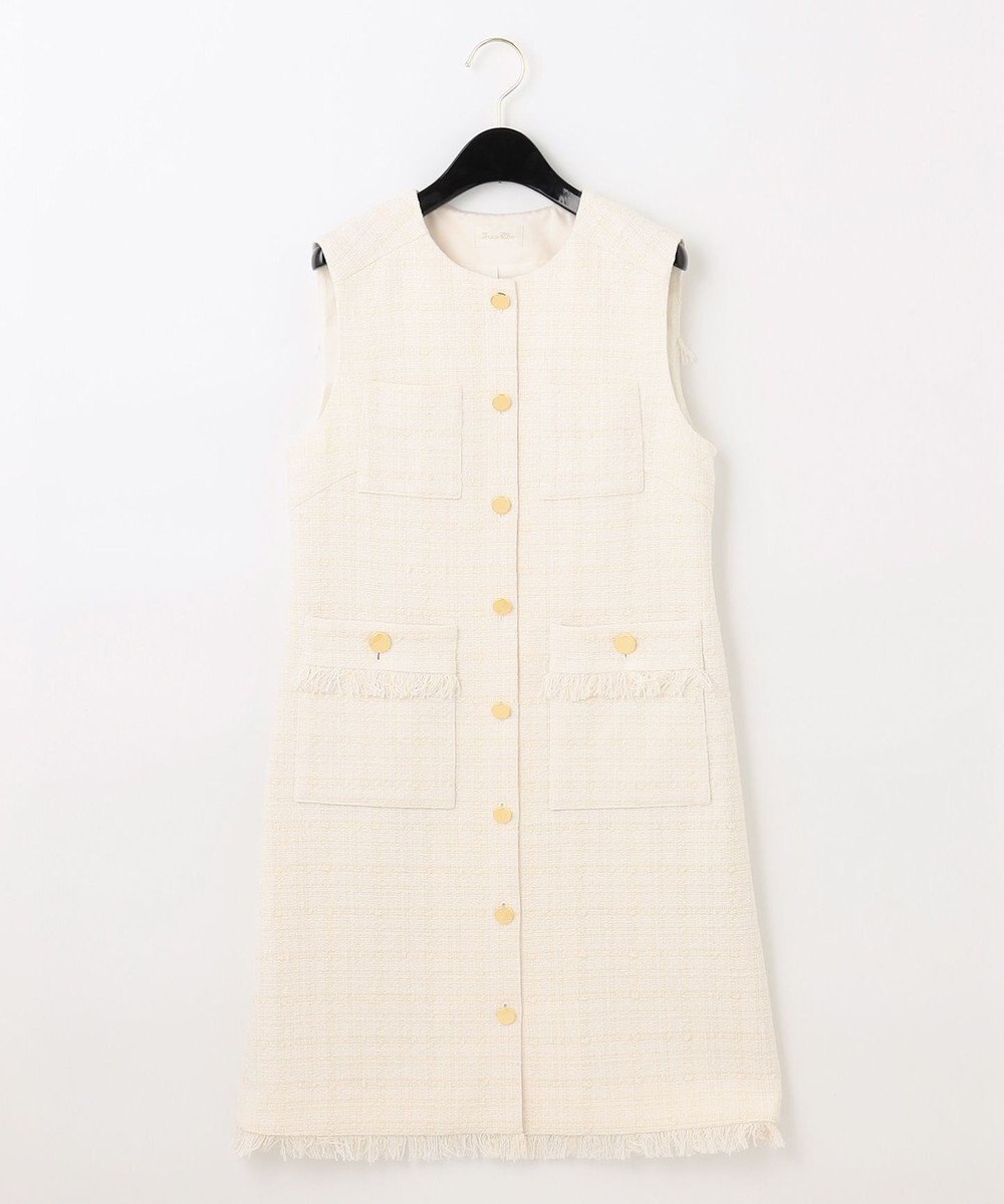 GRACE CONTINENTAL ツイードミニワンピース