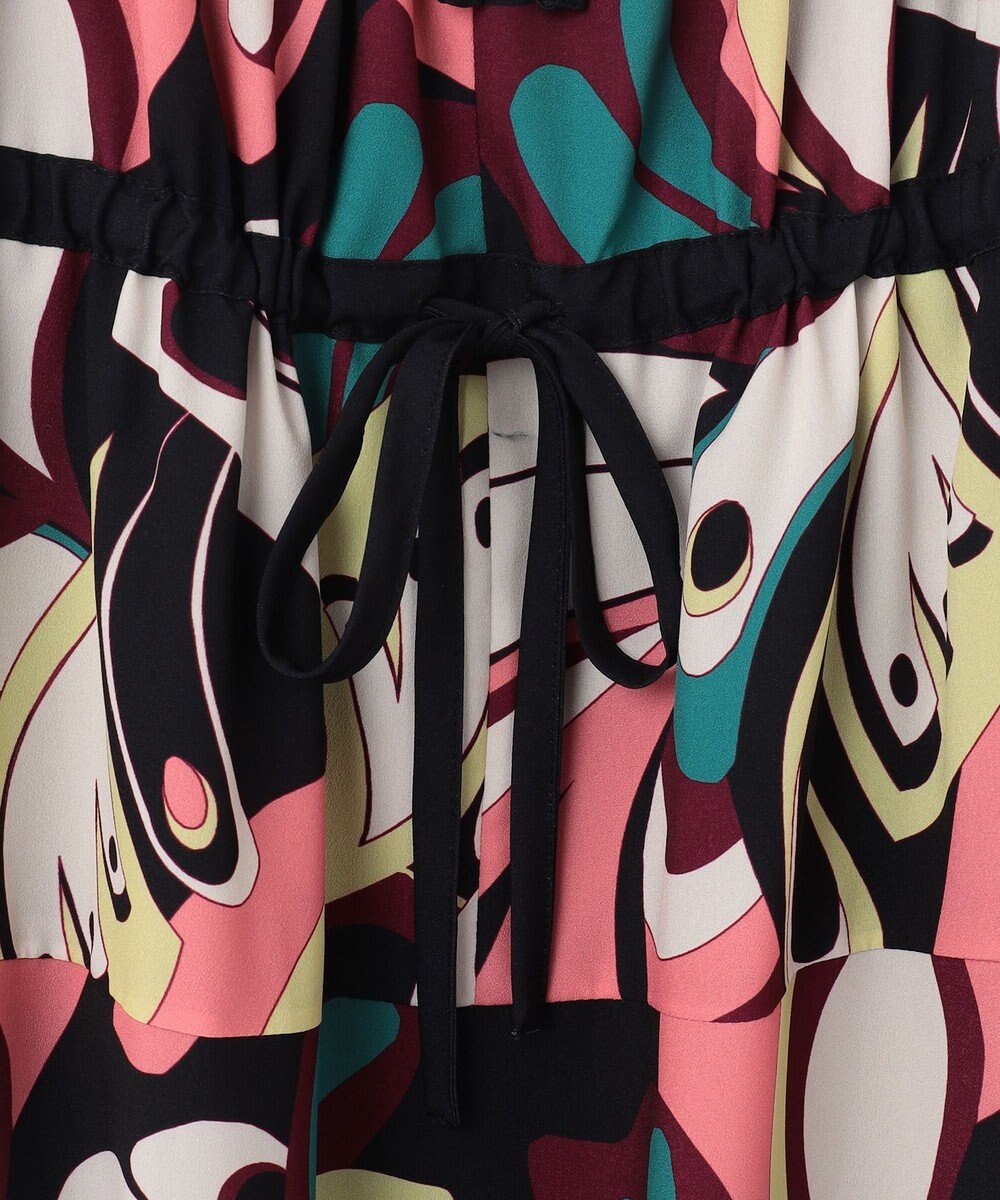 GRACE CONTINENTAL キカバードプリントワンピース