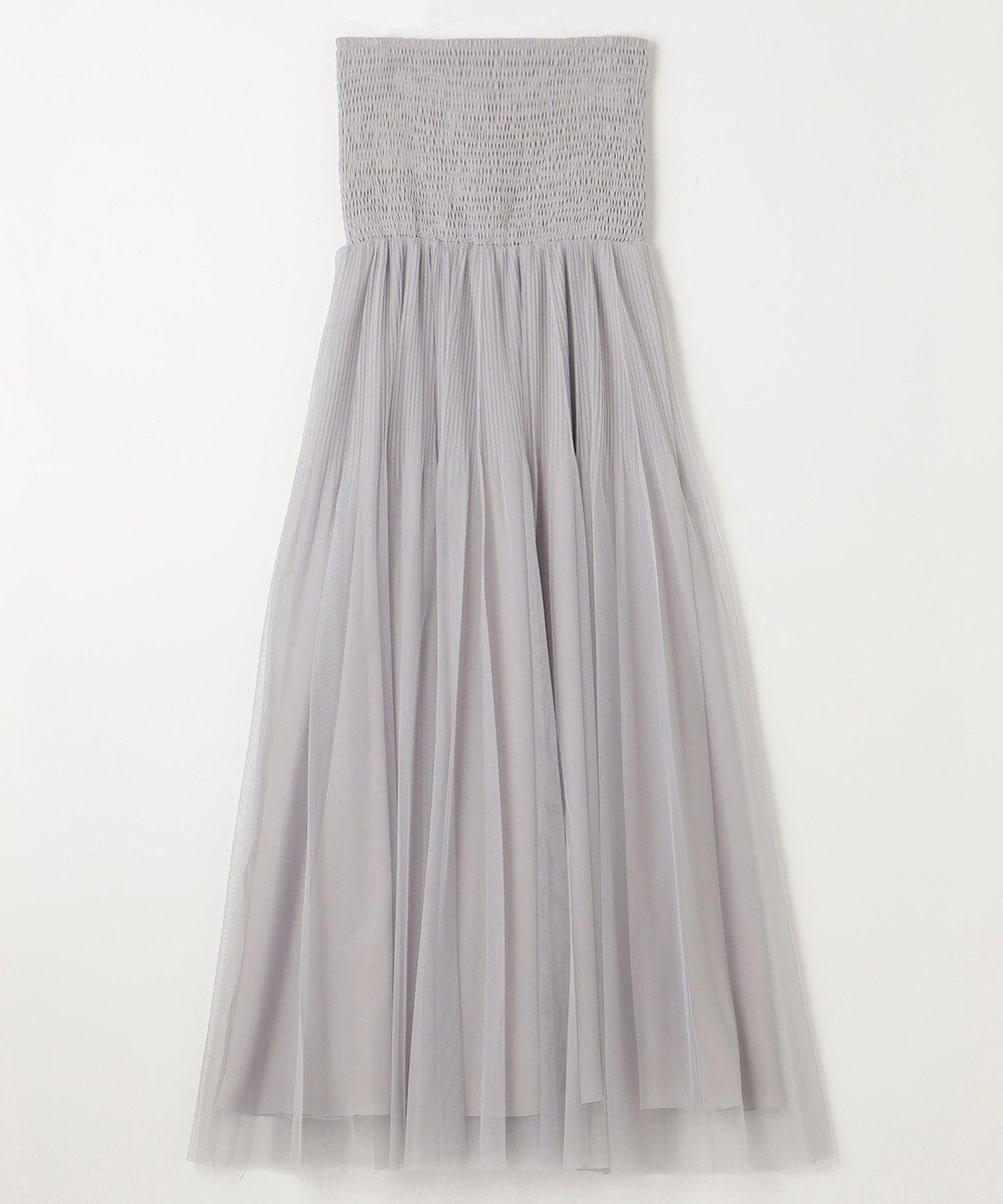 GRACE CONTINENTAL プリーツコンビベアワンピース