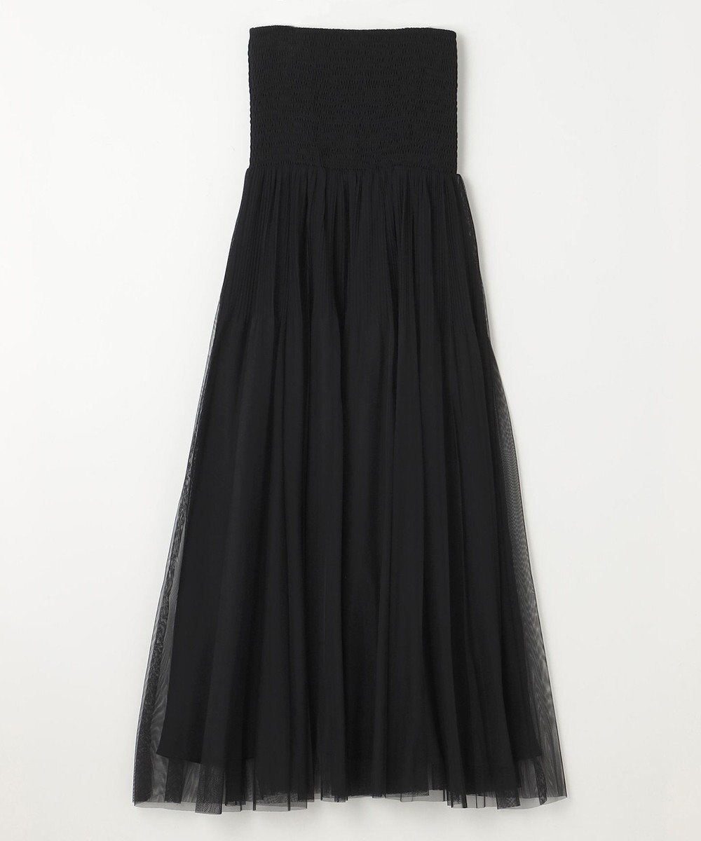 GRACE CONTINENTAL プリーツコンビベアワンピース