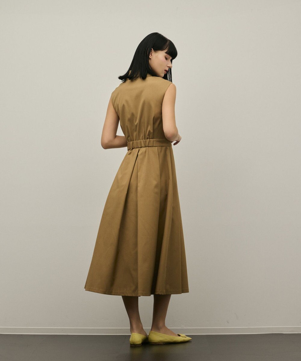 GRACE CONTINENTAL カシュクールタックフレアワンピース 