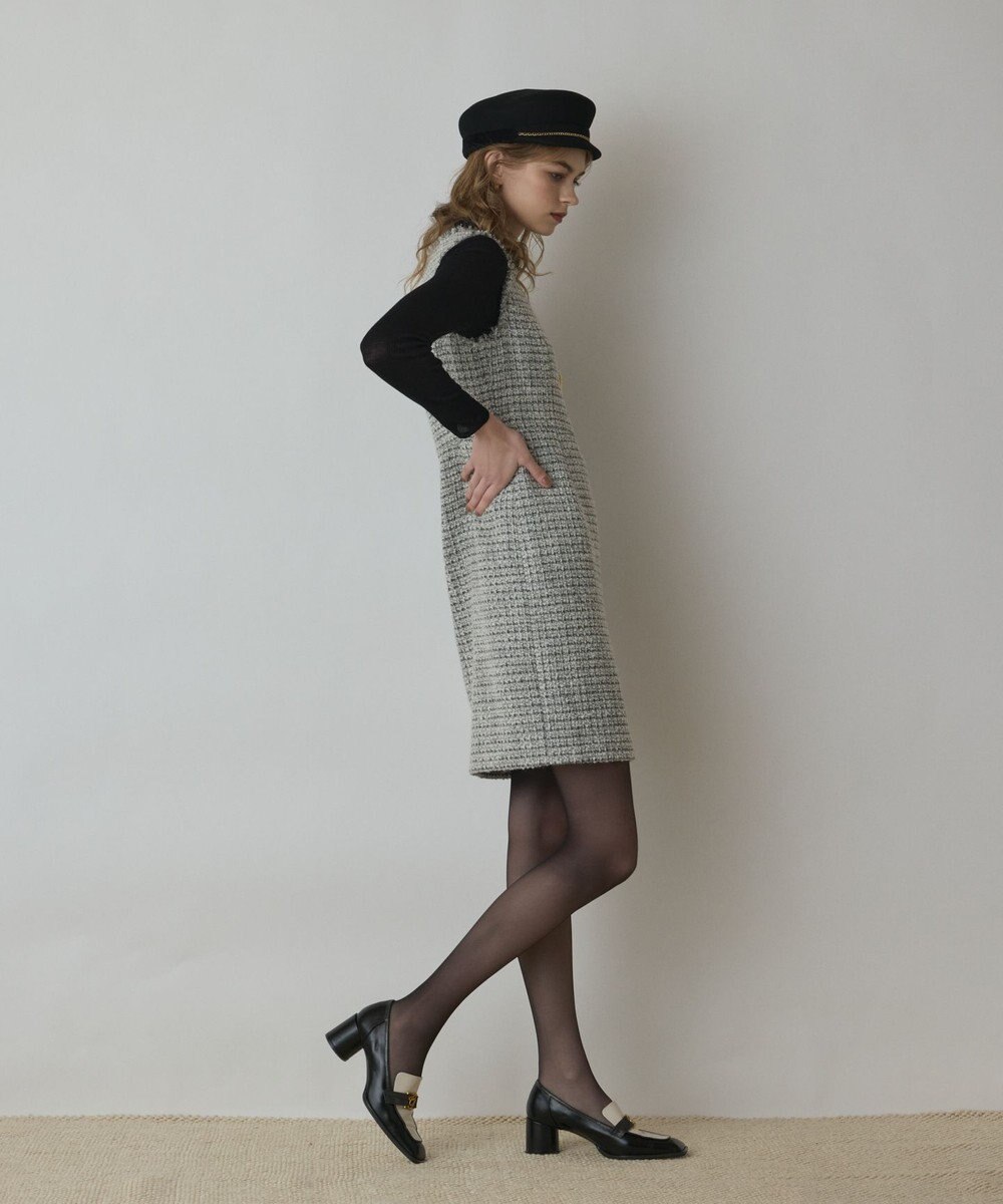 GRACE CONTINENTAL ツイードタイトワンピース 