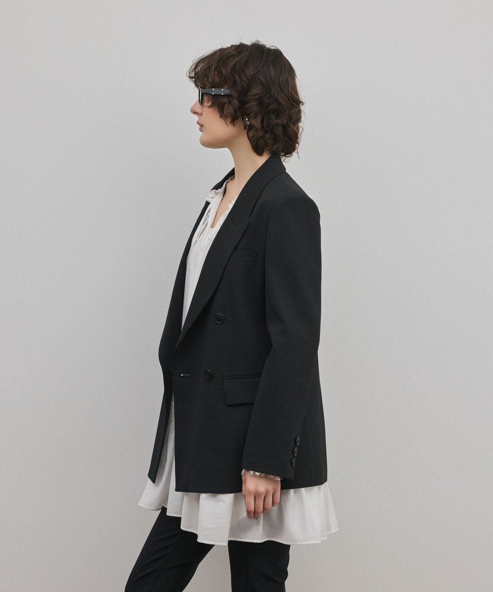 GRACE CONTINENTAL ピークドダブルジャケット 