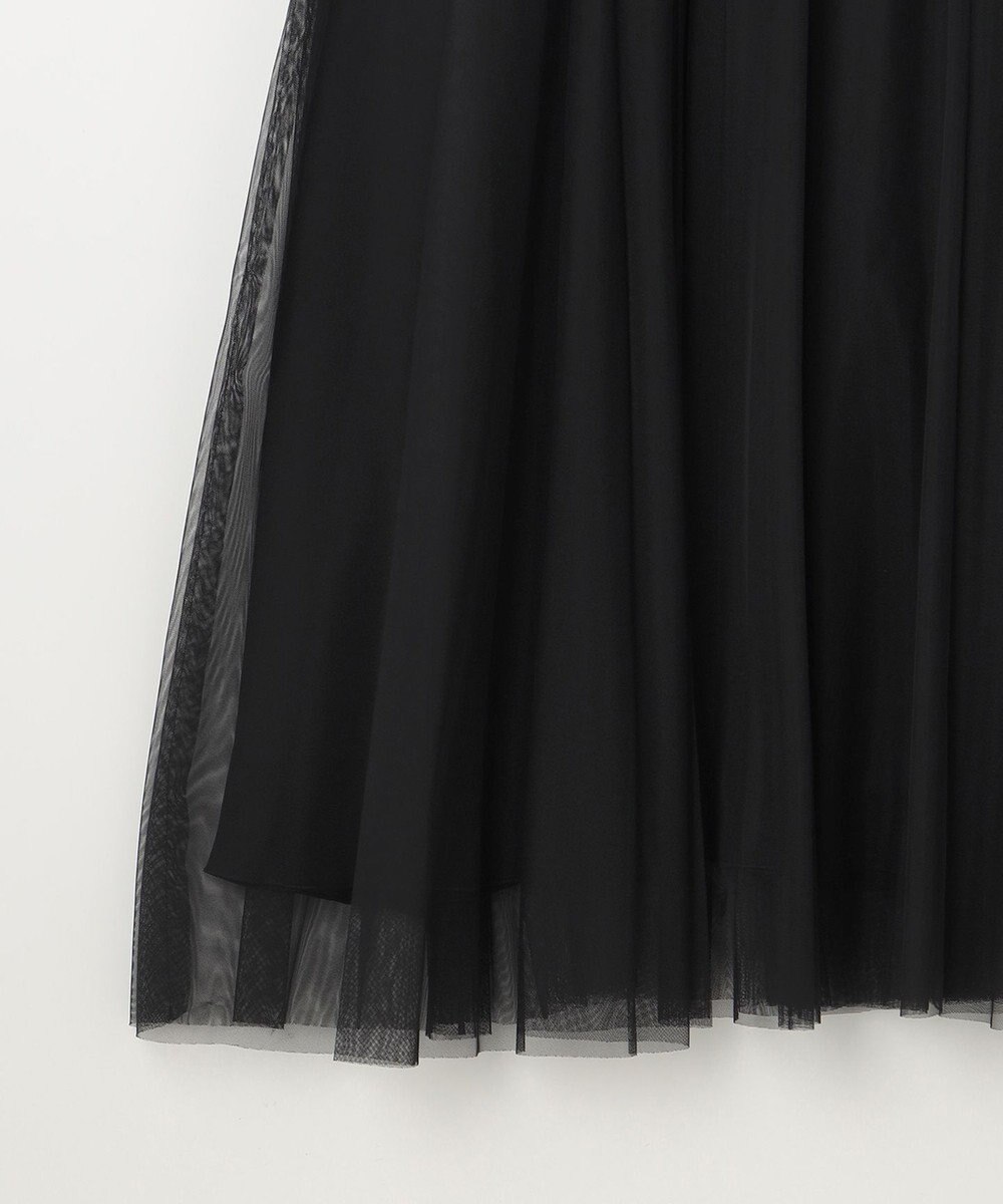 GRACE CONTINENTAL プリーツコンビベアワンピース 