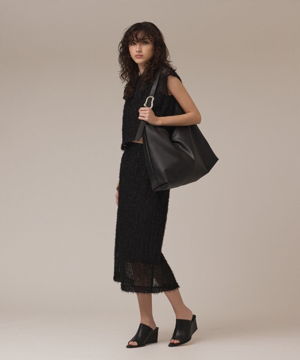 GRACE CONTINENTAL パテッドレザートート 