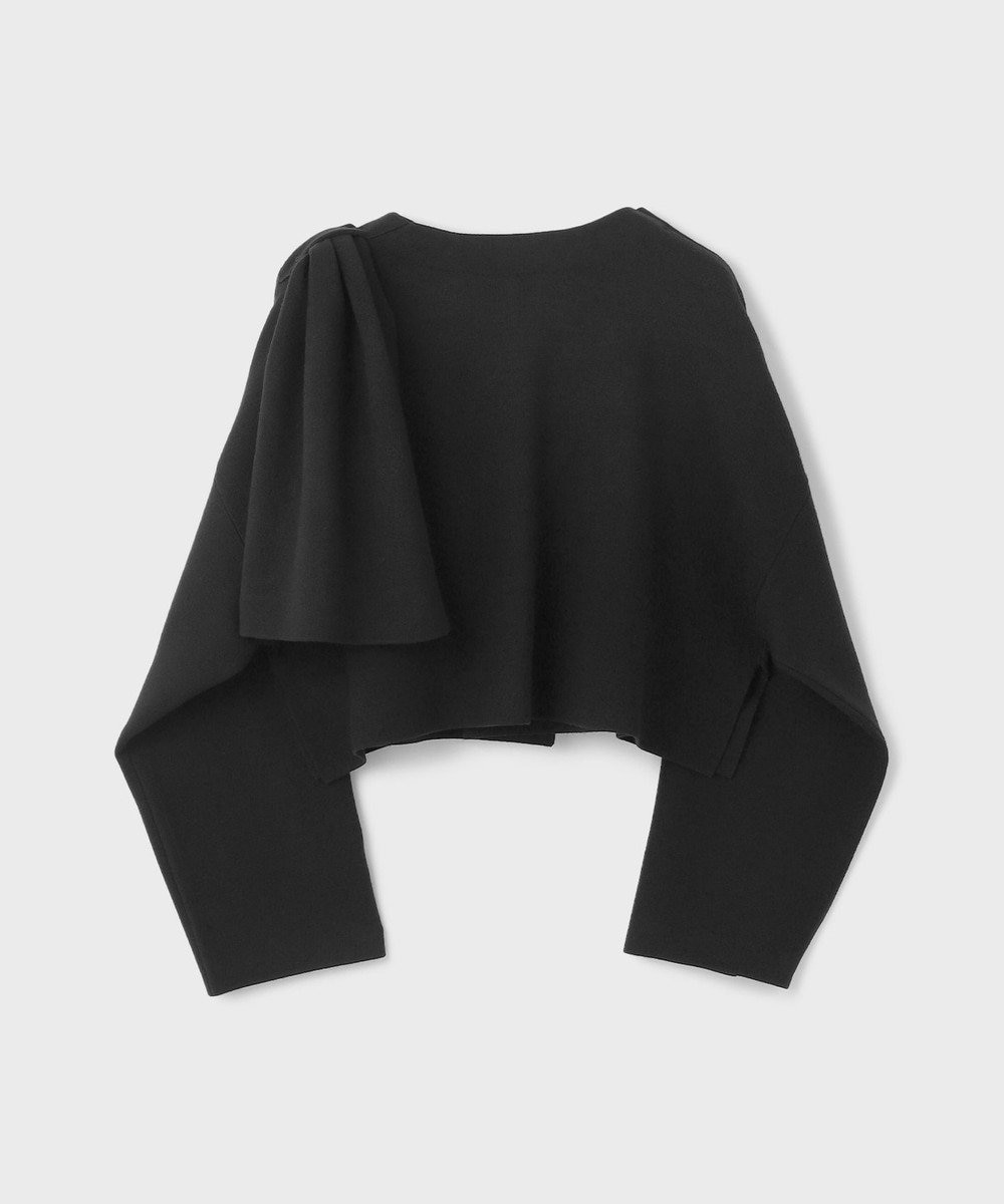 GRACE CONTINENTAL ケープショートニットトップ