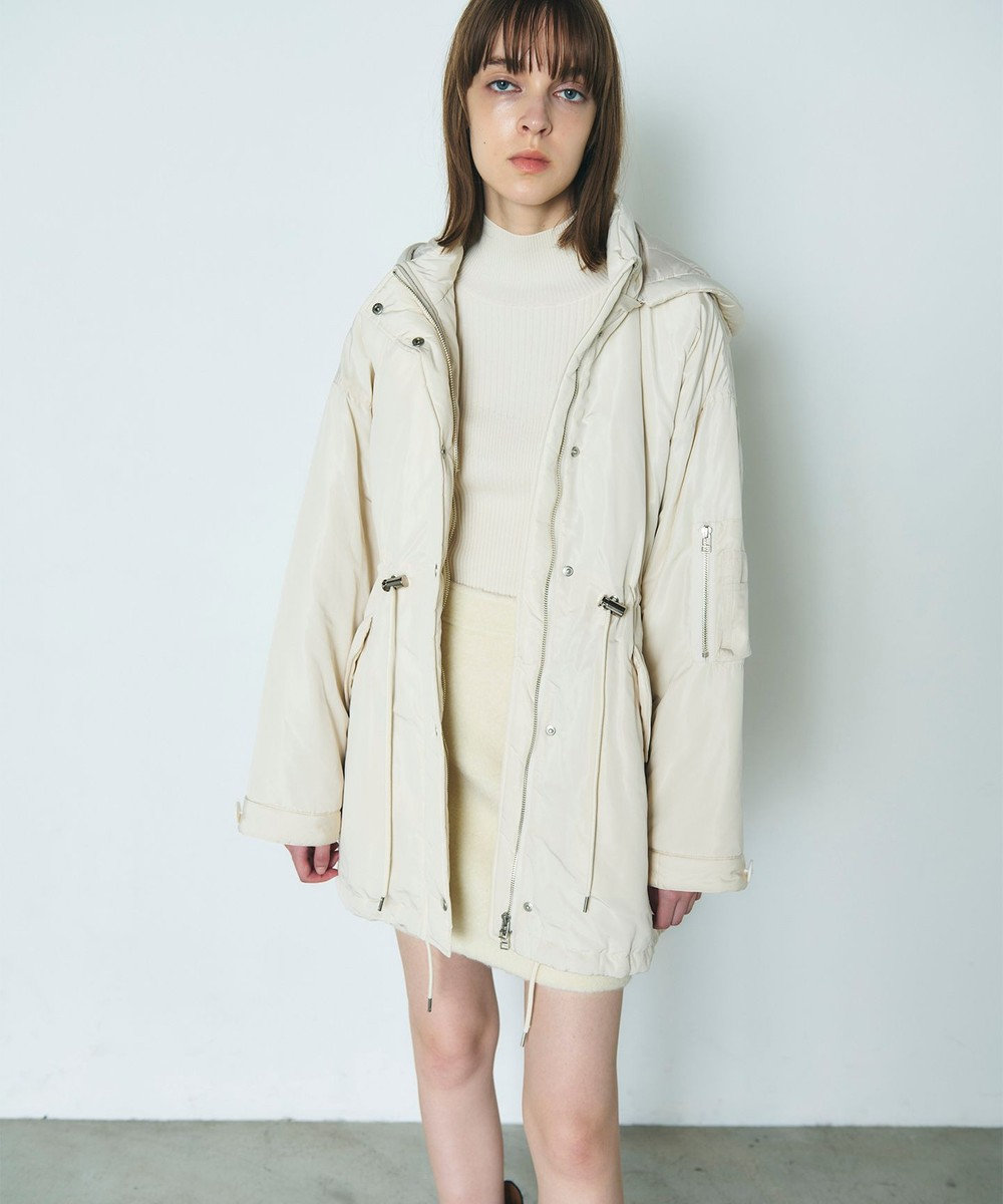 GRACE CONTINENTAL ボリュームハーフコート