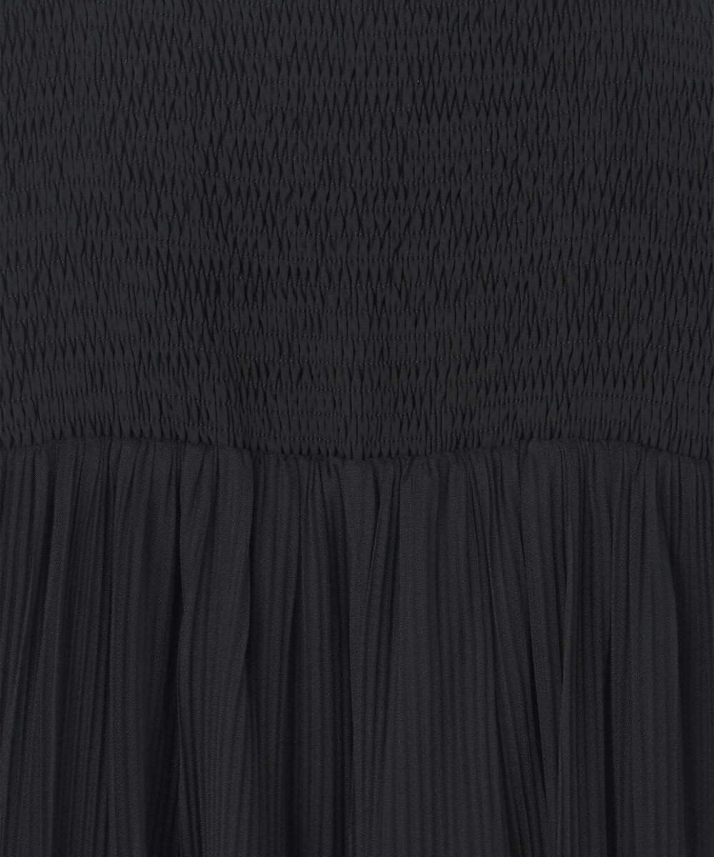 GRACE CONTINENTAL プリーツコンビベアワンピース 