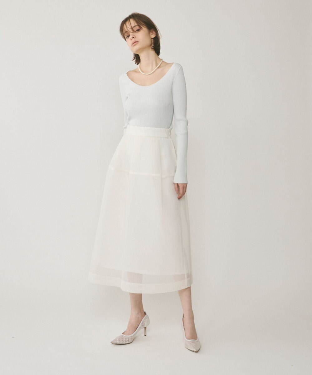 GRACE CONTINENTAL ハイゲージラメニットトップ 