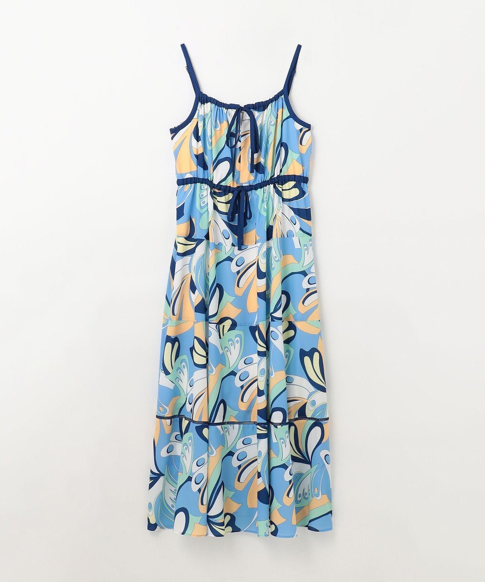 GRACE CONTINENTAL キカバードプリントワンピース 