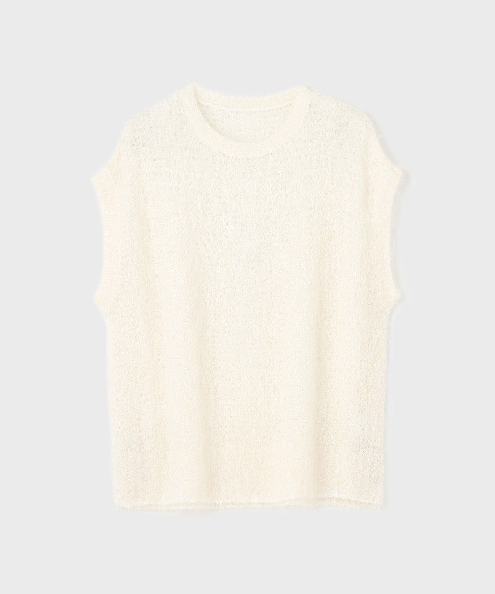 GRACE CONTINENTAL フィルムヤーンニットベスト