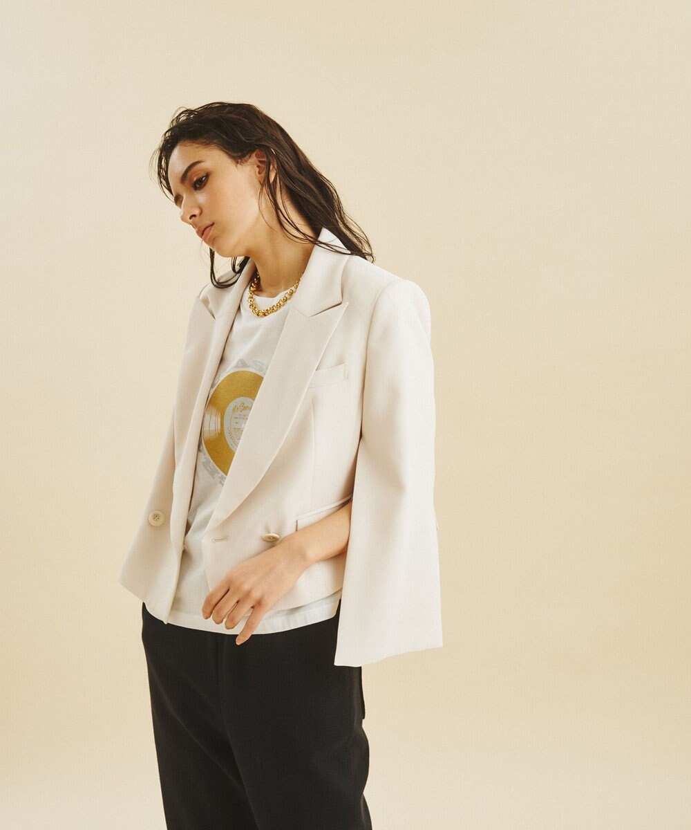 GRACE CONTINENTAL ミリタリーショートジャケット 