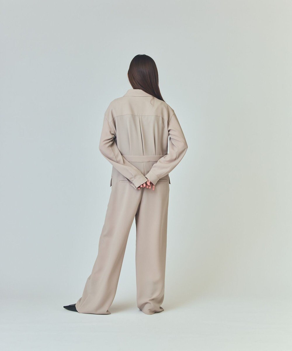 GRACE CONTINENTAL バックサテンオールインワン 