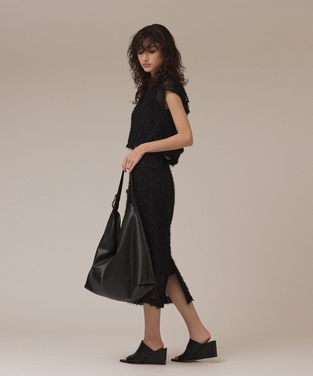 GRACE CONTINENTAL パテッドレザートート 