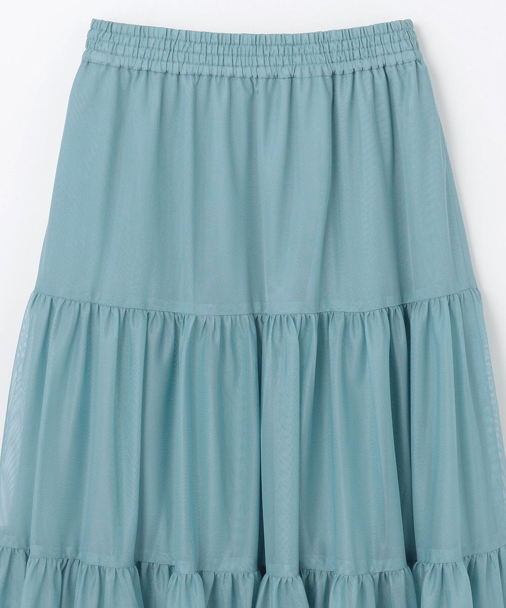 GRACE CONTINENTAL チュールティアードスカート 