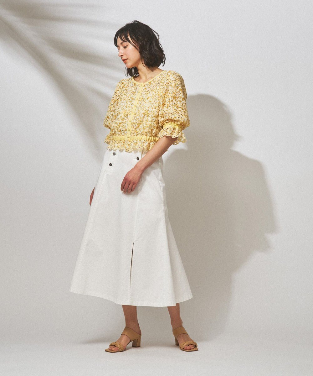 カットワーク刺繍パフトップ / GRACE CONTINENTAL | GRACE CONTINENTAL