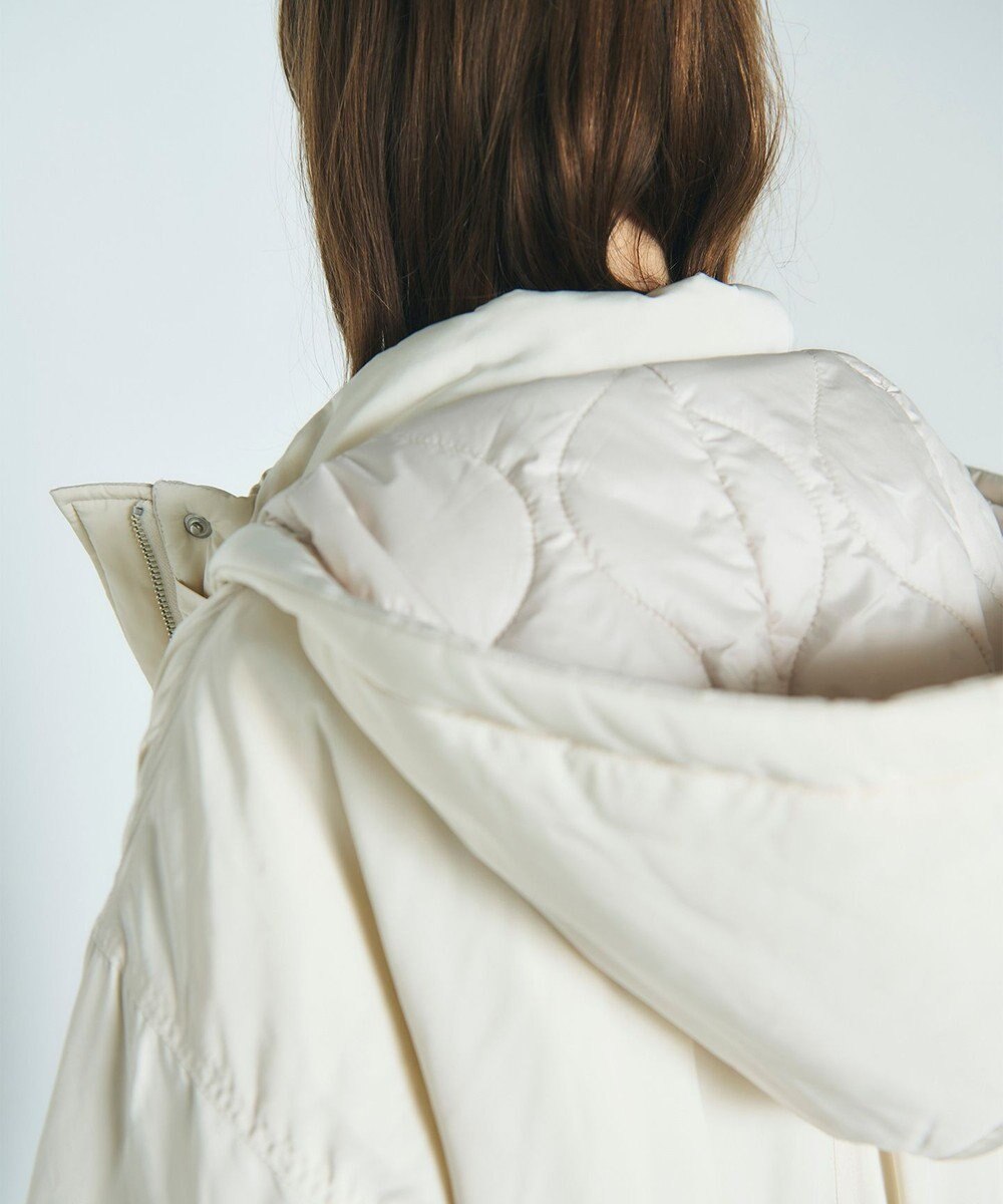 GRACE CONTINENTAL ボリュームハーフコート 