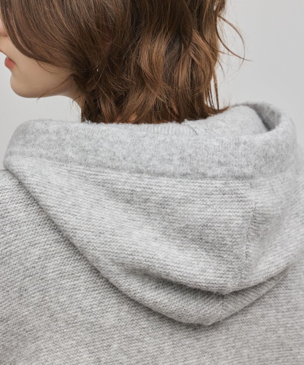 GRACE CONTINENTAL ガーターニットパーカー 