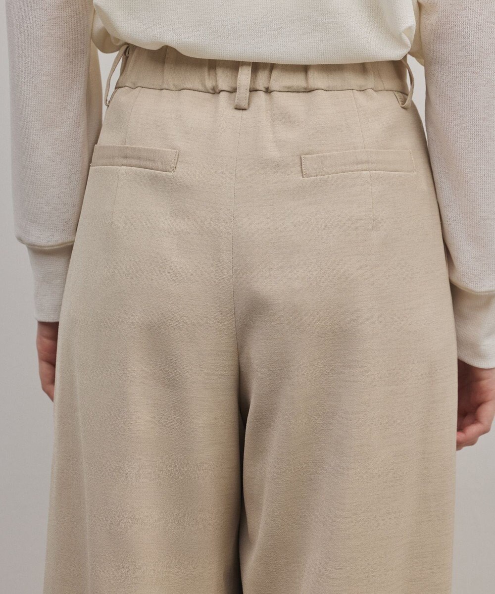 GRACE CONTINENTAL ロールアップワイドパンツ 