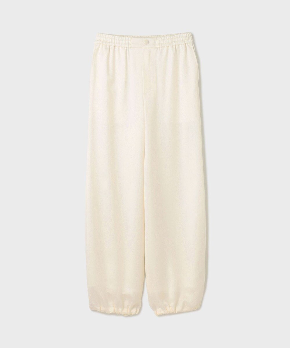 GRACE CONTINENTAL チンツサテンパンツ 