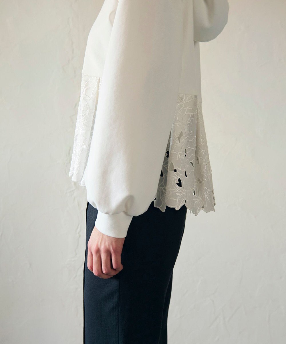 GRACE CONTINENTAL カットワークパーカー 