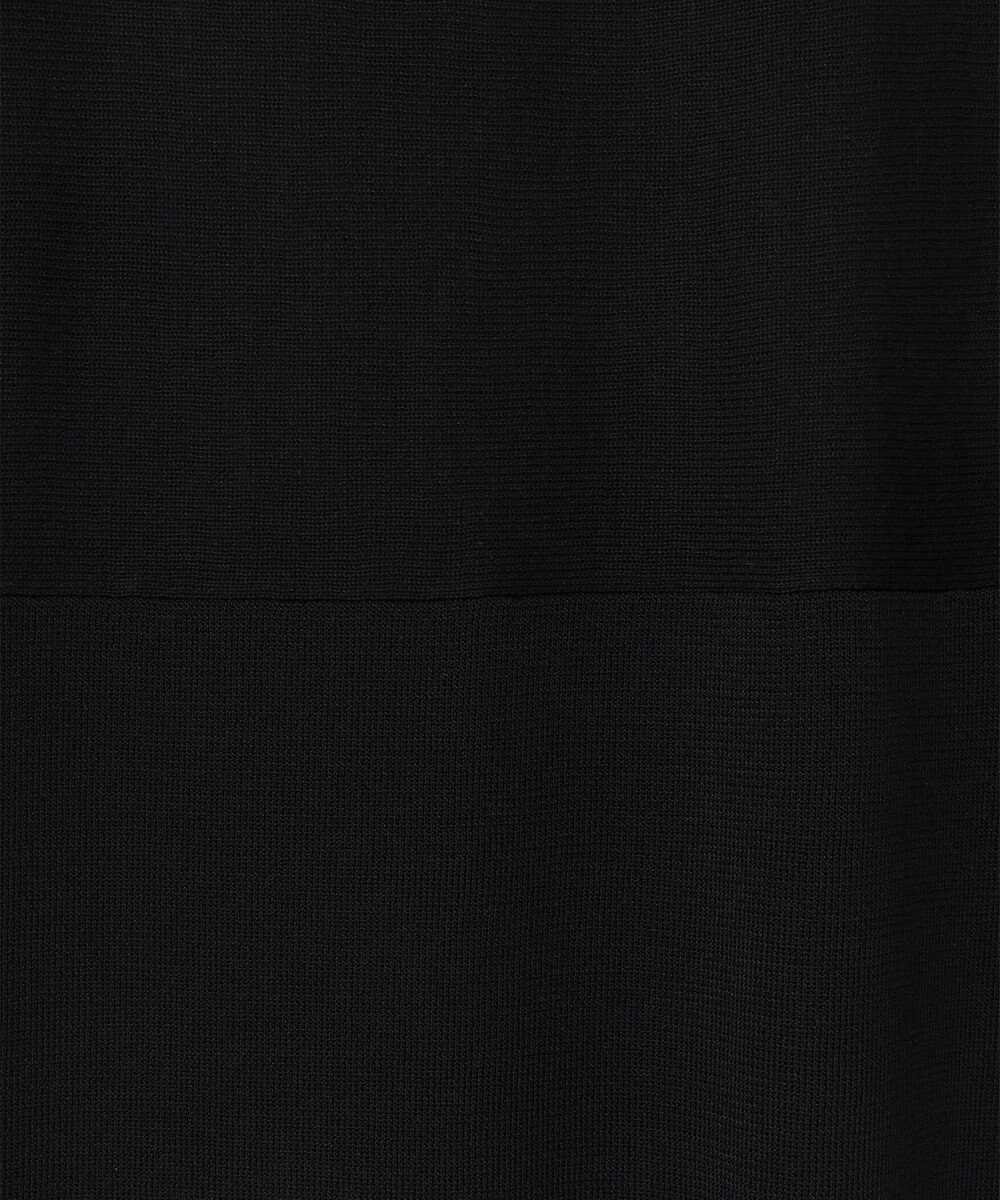 GRACE CONTINENTAL ニットブラックドレス