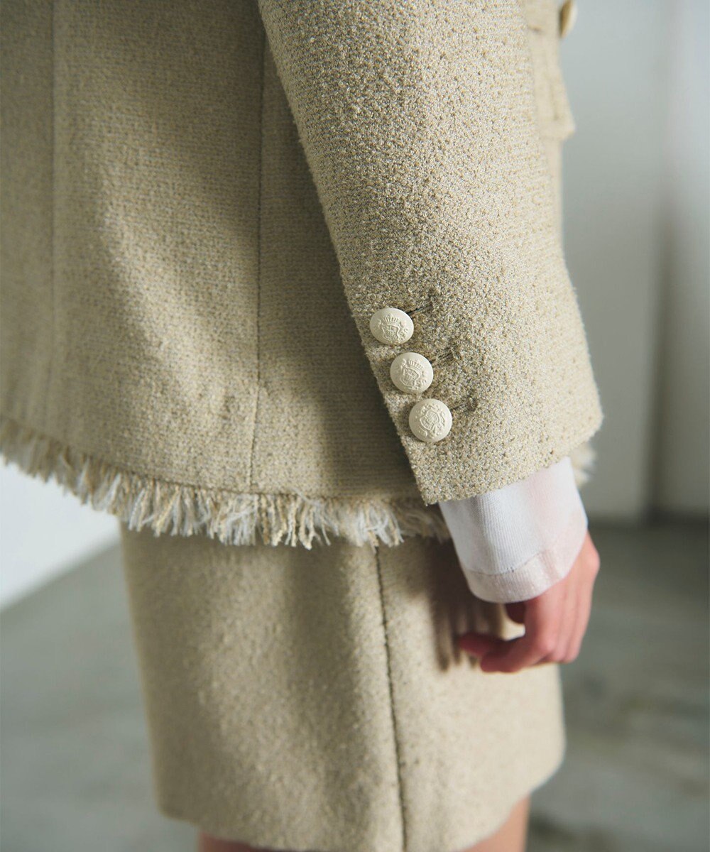 GRACE CONTINENTAL ツイードテーラージャケット 