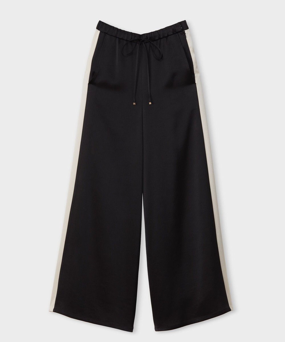 GRACE CONTINENTAL サテンラインイージーパンツ