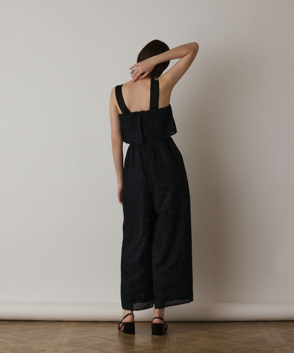 GRACE CONTINENTAL カットジャガードサロペット 