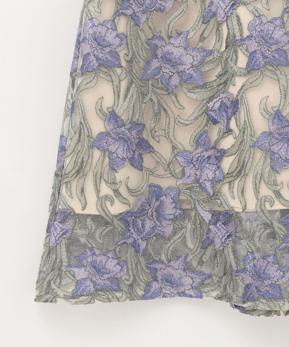 GRACE CONTINENTAL サラサオーナメントドレス