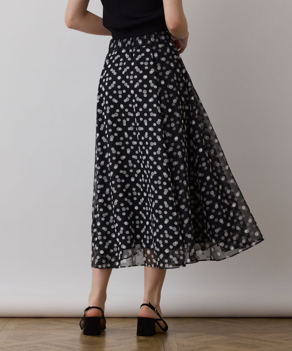GRACE CONTINENTAL ドットオパールスカート