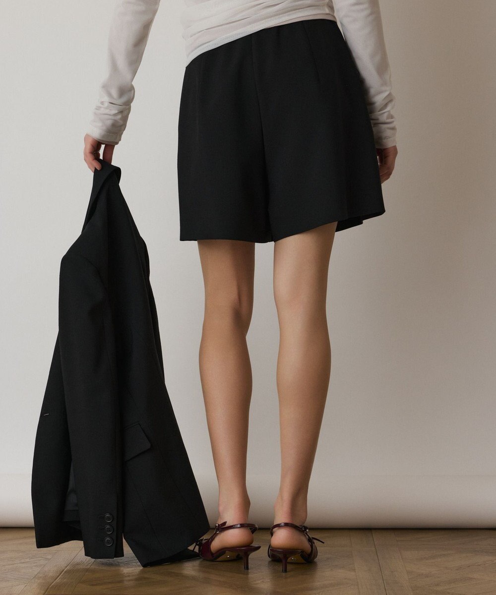 GRACE CONTINENTAL リネンライクショートパンツ 