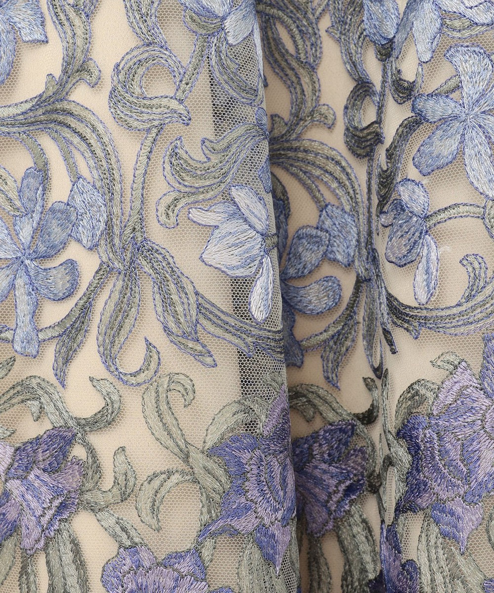 GRACE CONTINENTAL サラサオーナメントドレス 