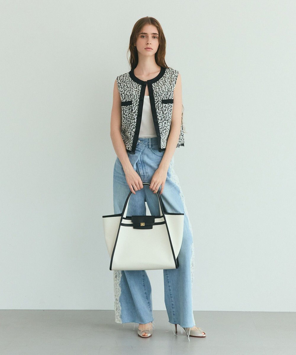 GRACE CONTINENTAL フラップトートバッグ 