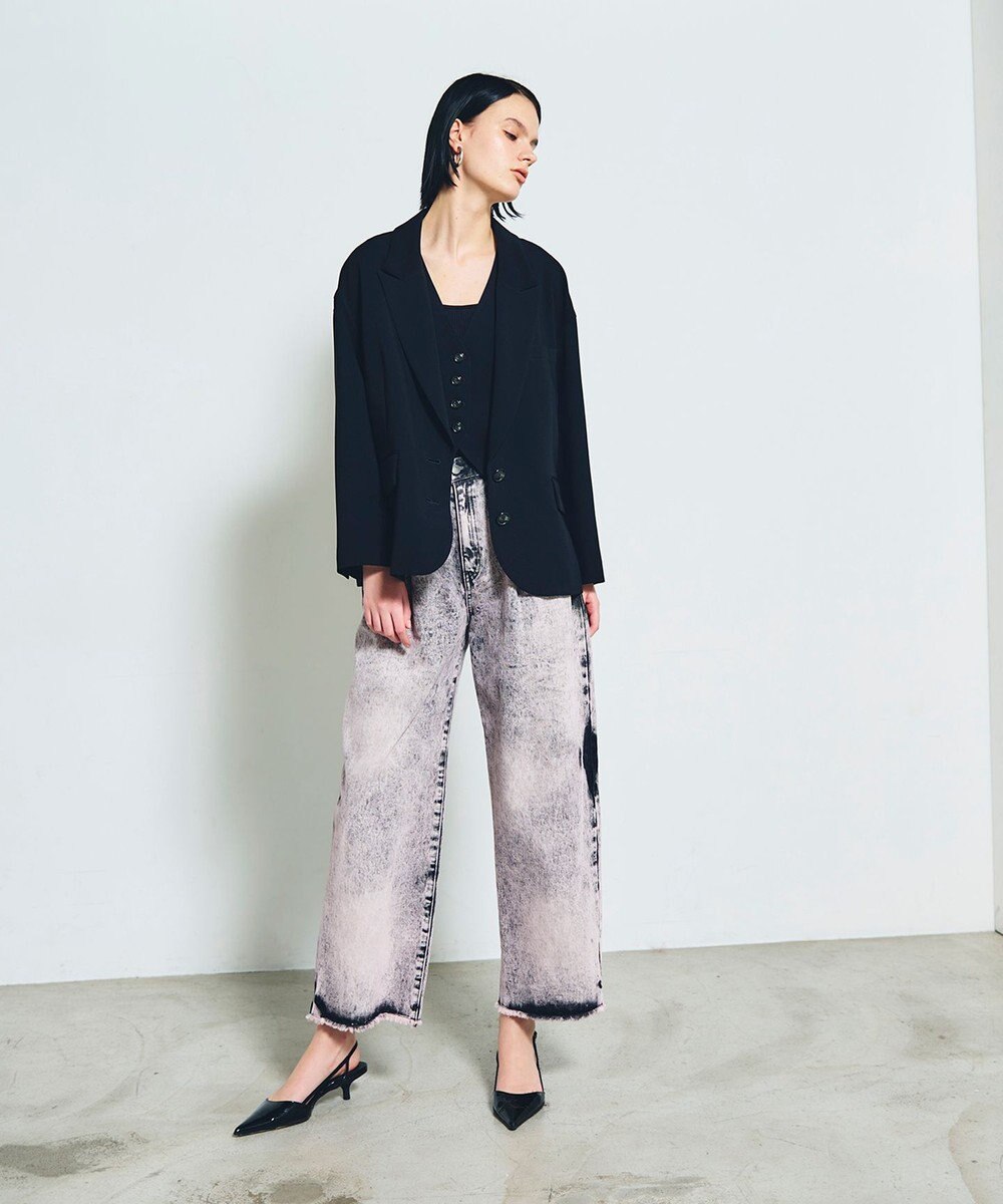 GRACE CONTINENTAL トリアセショートジレ