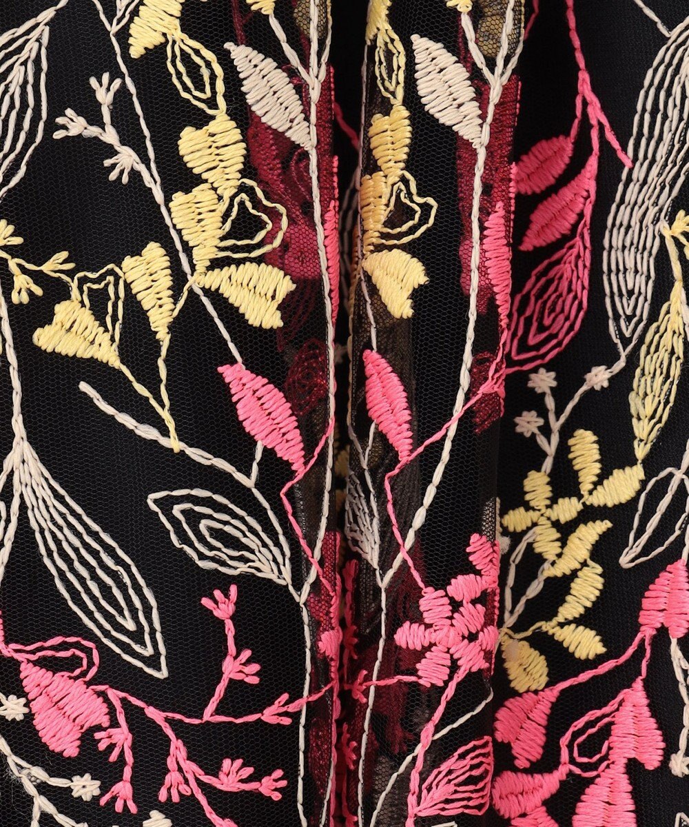 リーフ刺繍タックスカート / GRACE CONTINENTAL | GRACE CONTINENTAL