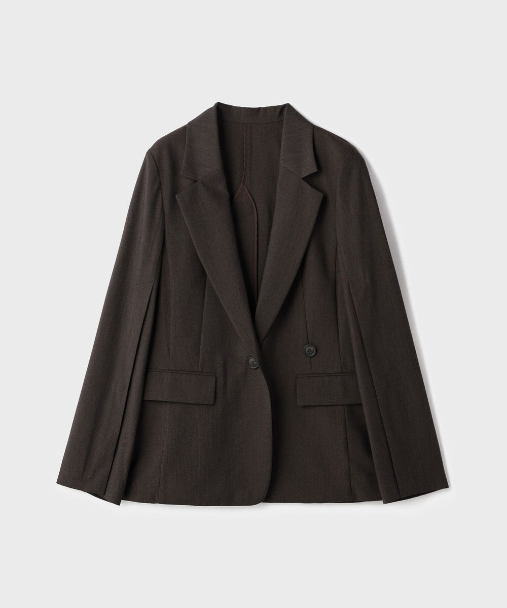 GRACE CONTINENTAL スリットスリーブジャケット 