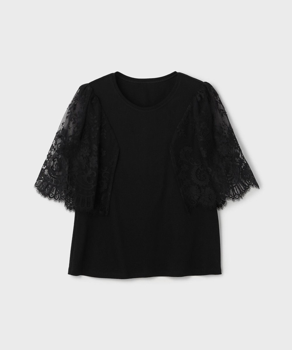 GRACE CONTINENTAL レースフレアカットトップ 
