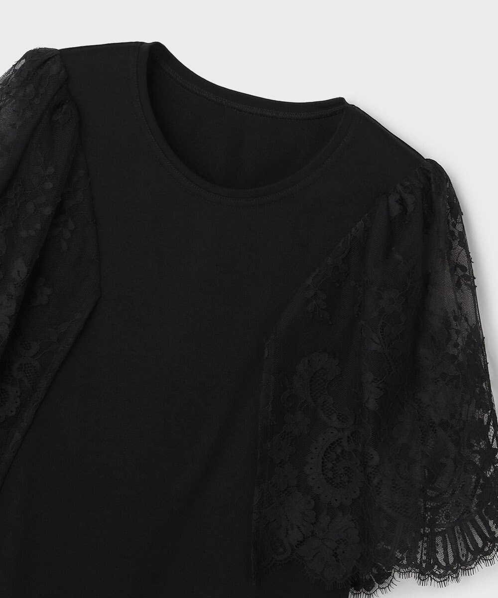 GRACE CONTINENTAL レースフレアカットトップ 