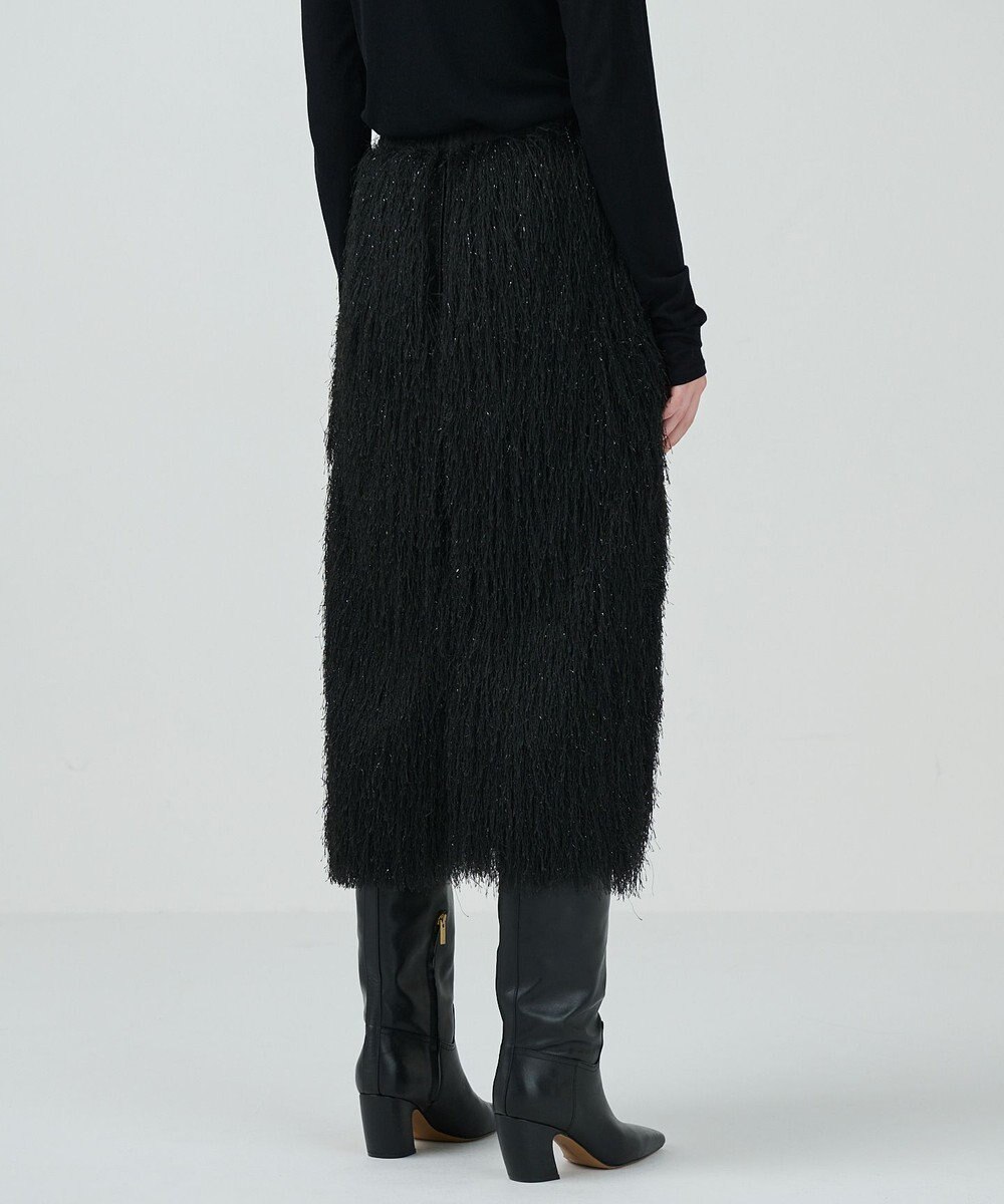 GRACE CONTINENTAL フリンジタイトスカート 