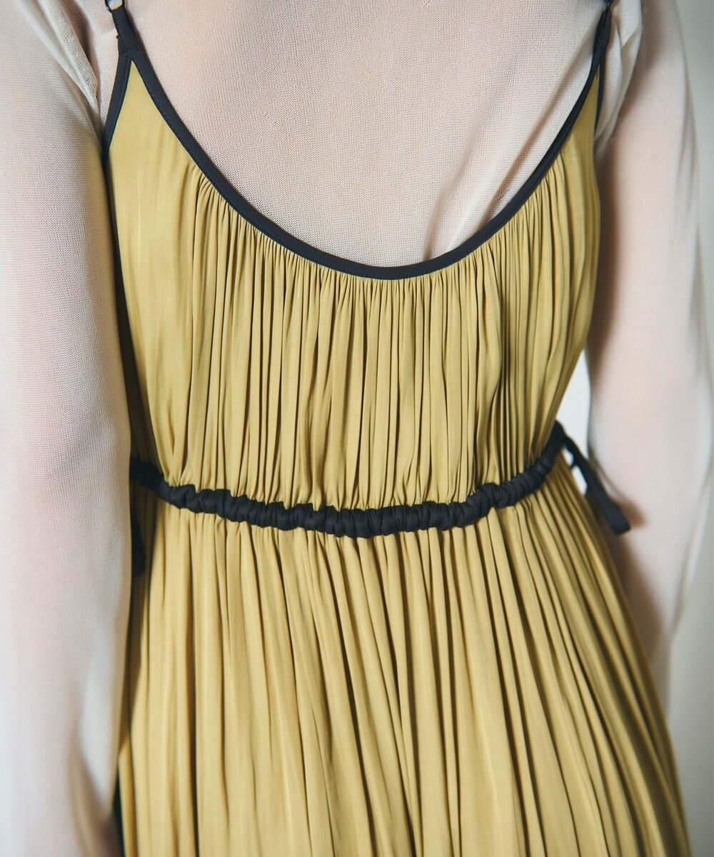 GRACE CONTINENTAL ギャザーキャミソールワンピース 