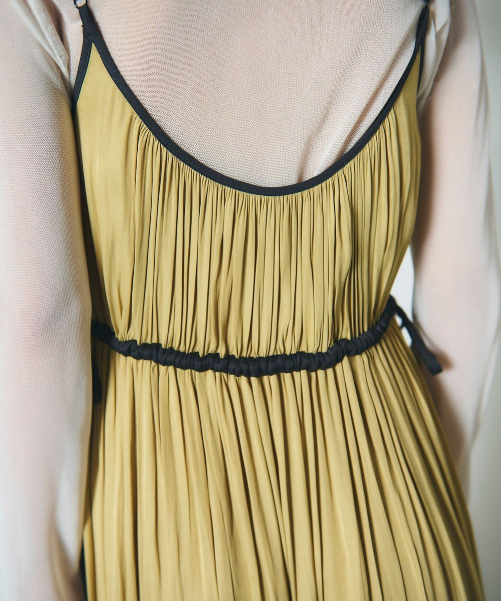 GRACE CONTINENTAL ギャザーキャミソールワンピース