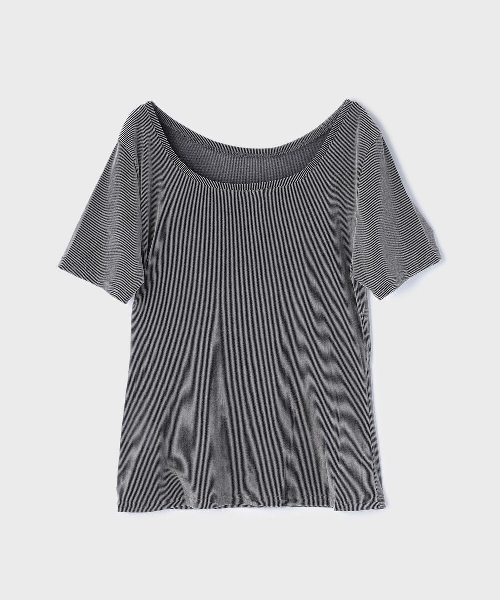 GRACE CONTINENTAL フロッキーチュールカットトップ 