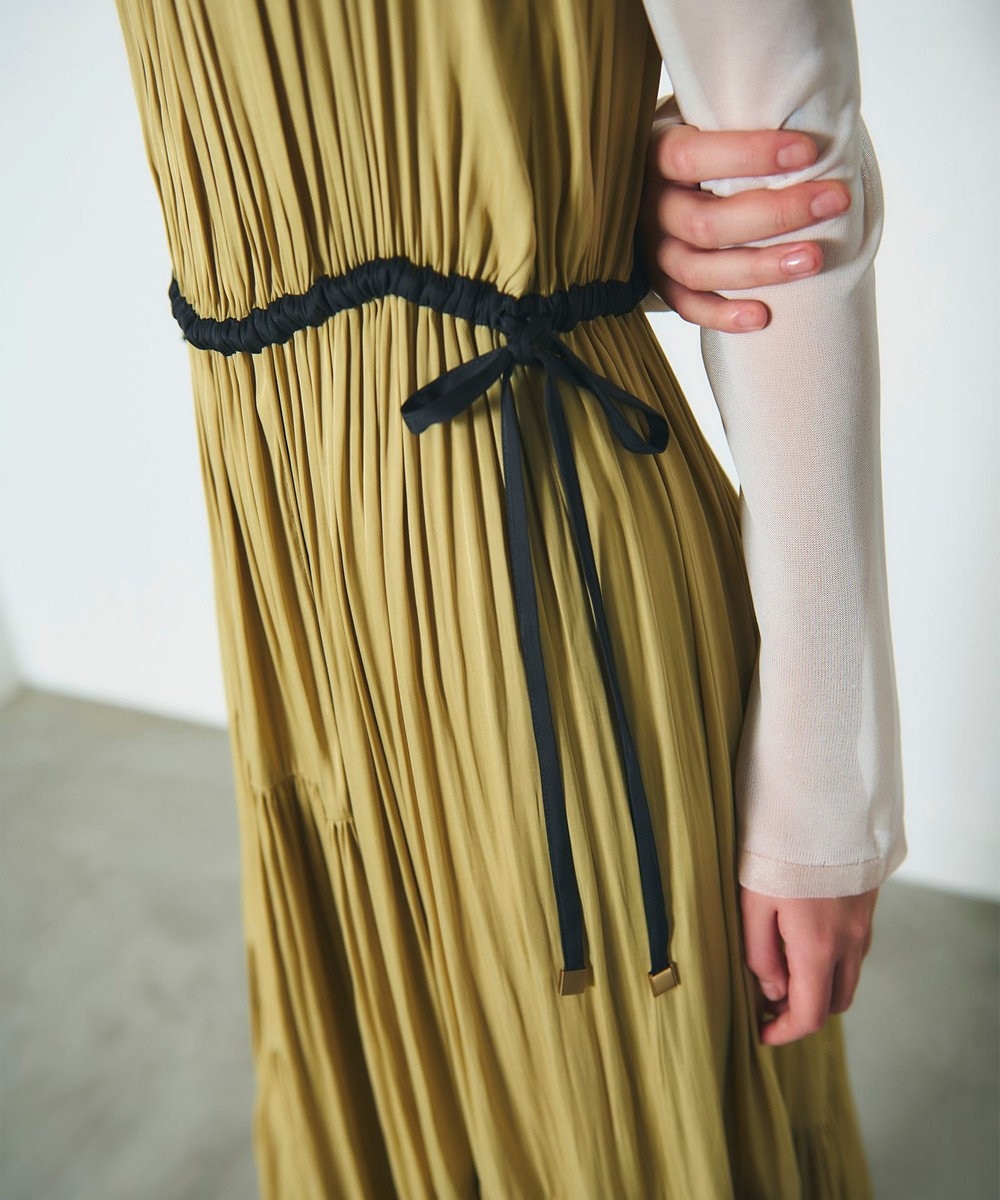 GRACE CONTINENTAL ギャザーキャミソールワンピース