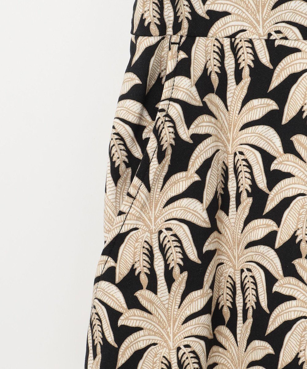 GRACE CONTINENTAL パームモチーフシャツワンピース 