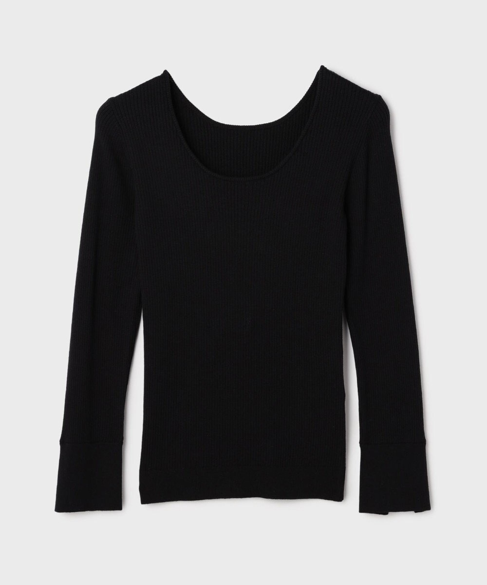 GRACE CONTINENTAL 綿カシミヤインナートップ 