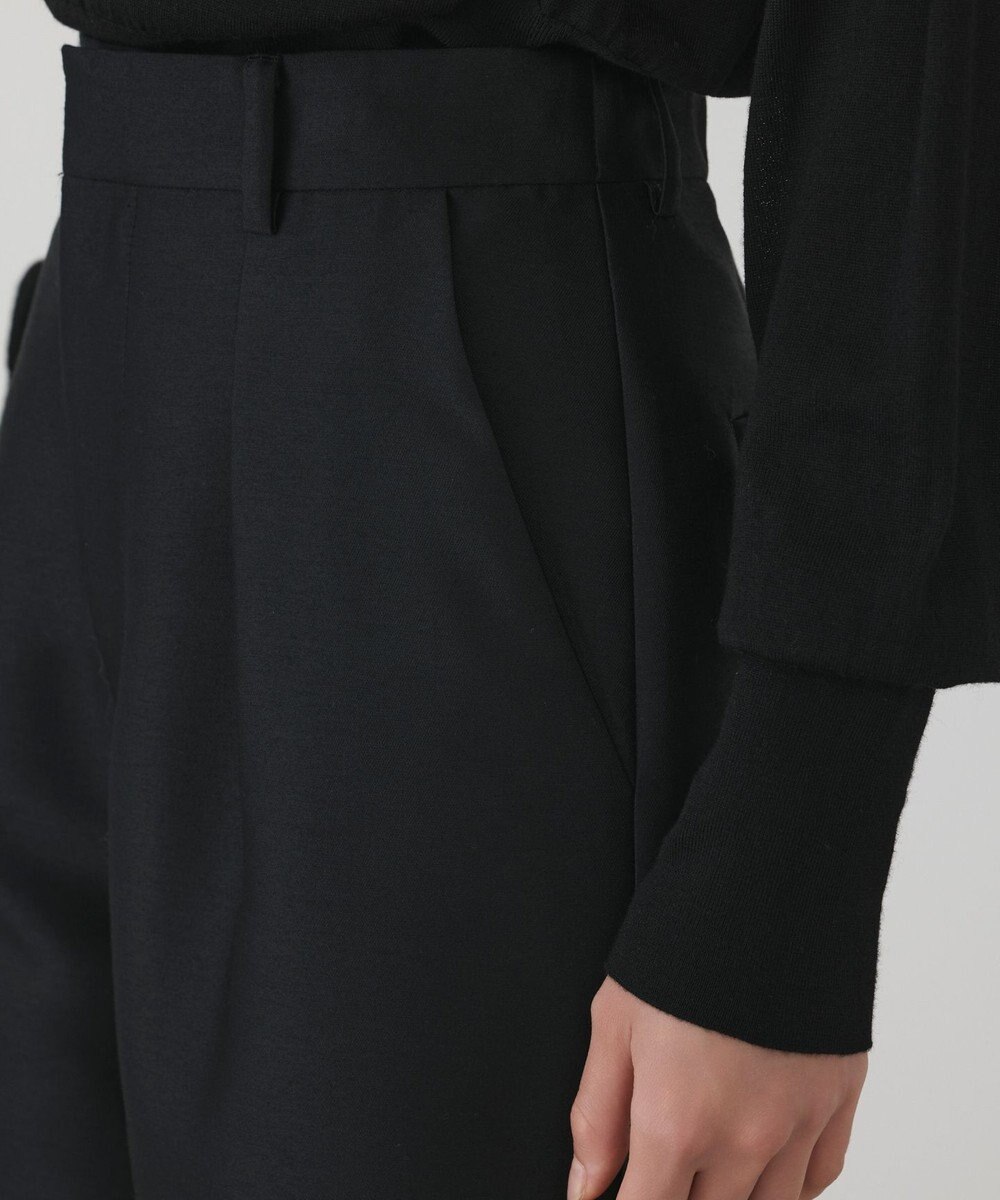 GRACE CONTINENTAL ウールシルクハーフパンツ 