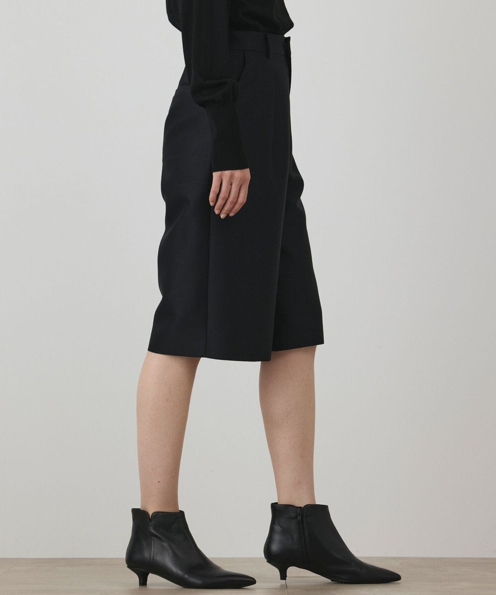 GRACE CONTINENTAL ウールシルクハーフパンツ 