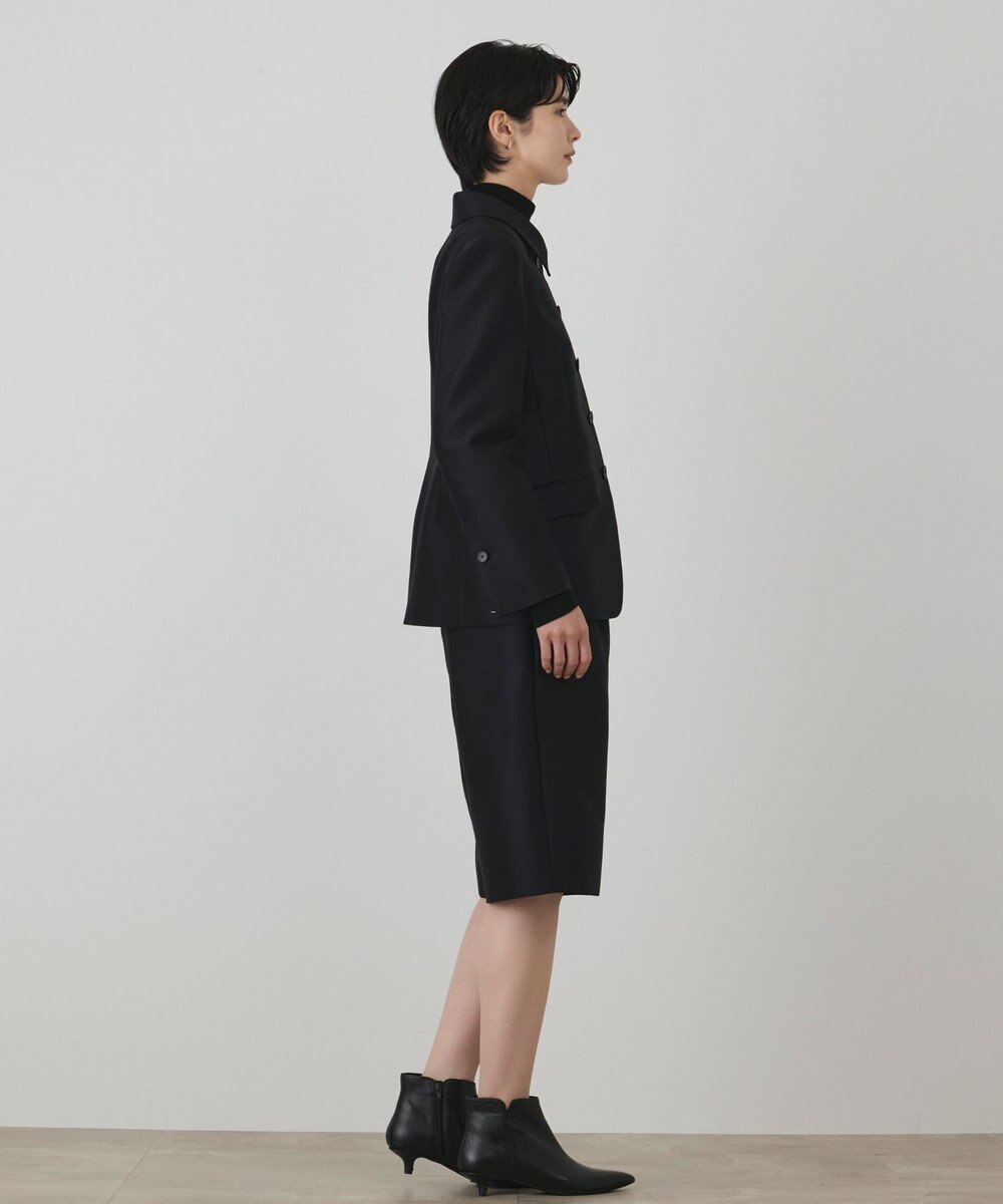 GRACE CONTINENTAL ウールシルクハーフパンツ 