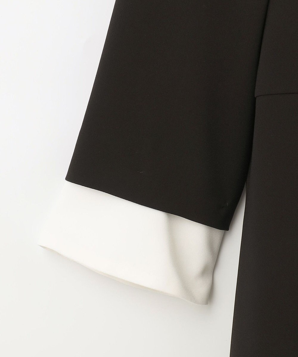 GRACE CONTINENTAL ダブルクロスドレス 